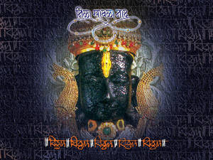 Vitthal Sculpted Portrait Wallpaper