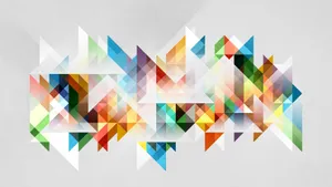 Vivid Spectrum Of Abstraction Wallpaper