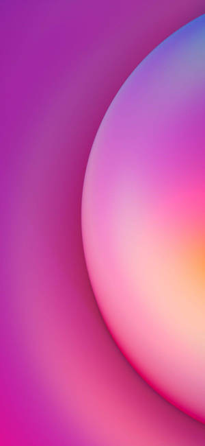 Vivo V20 Purple Orb Wallpaper