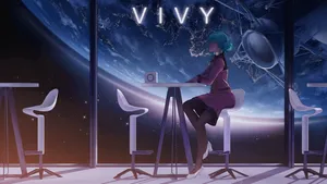 Vivy In Space Wallpaper