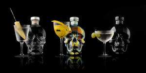 Vodka Martini Made With Crystal Head Vodka Wallpaper