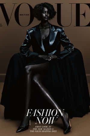 Vogue British Fashion Now Cover2022 Wallpaper