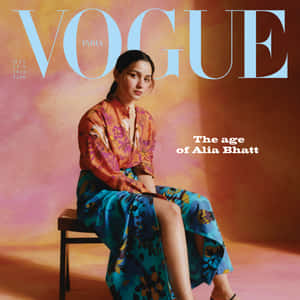 Vogue India Cover Alia Bhatt May June2020 Wallpaper