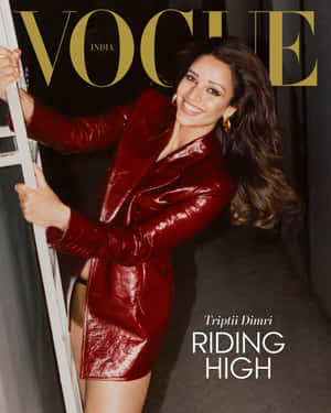 Vogue India Cover Riding High Wallpaper