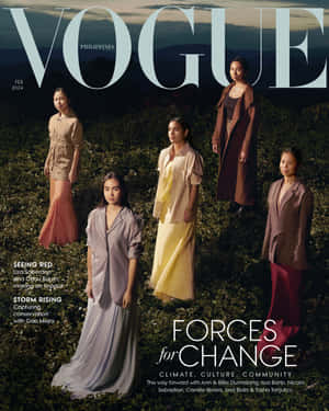 Vogue Philippines Forcesfor Change Cover Feb2024 Wallpaper