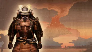 Volcano Shogun 2 Samurai Wallpaper