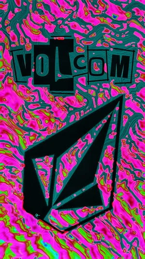 Volcom Logo Artistic Abstract Background Wallpaper