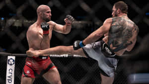 Volkan Oezdemir In Action Wallpaper