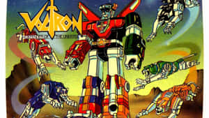 Voltron: Defender Of The Universe Lion Robots Wallpaper