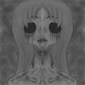 Voodoo Doll Dark Girly Background Wallpaper