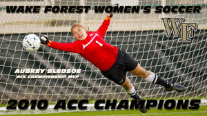 Wake Forest University Women Soccer Team Mvp Wallpaper