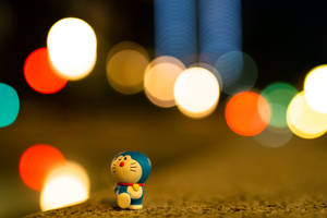 Walking Doraemon 4k Wallpaper