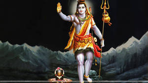 Walking Lord Shiva 8k Wallpaper