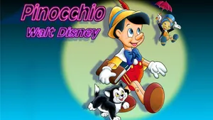Walking Pinocchio Wallpaper