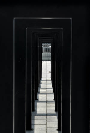 Walkway Samsung Black Wallpaper