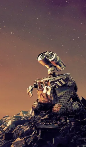 Wall E Iphone Rubble Mountain Wallpaper