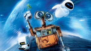 Wall E Seedling Discovery Wallpaper