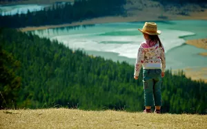 Wallpaper Child, Termination, Grass, Water Wallpaper