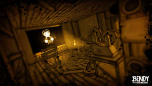 Wallpaper Of Bendy And The Ink Machine Video Game Wallpaper