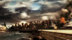 War In New York Wallpaper