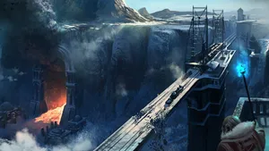 War In Rock Mountain Wallpaper