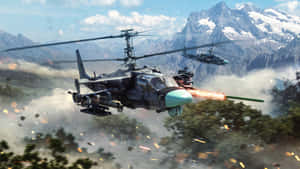 War Thunder Cool Helicopter Wallpaper