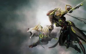 Warframe Tenno Soldier Titania Wallpaper
