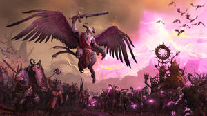 Warhammer Total War Iii Champions Of Chaos Wallpaper