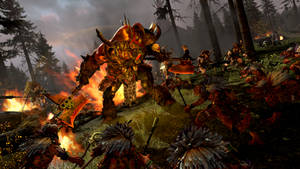 Warhammer Total War Taurox Brass Bull Wallpaper