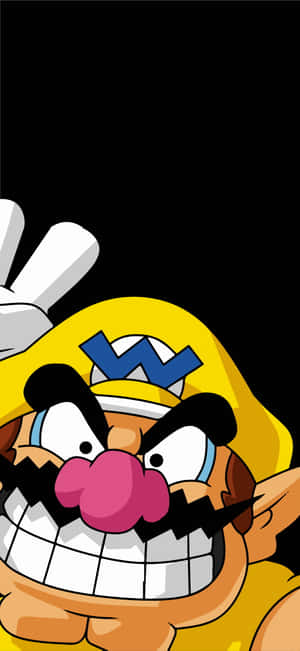 Wario, The Mischievous Anti-hero, Striking A Pose Wallpaper