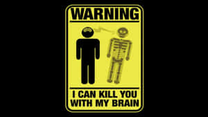 Warning Skeleton Icons Wallpaper