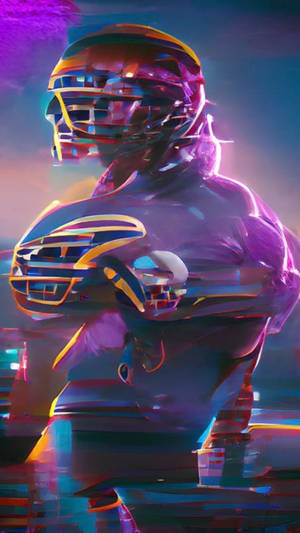 Washington Commanders Football Ai Digital Art Wallpaper