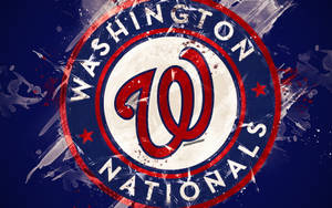 Washington Nationals White Paint Wallpaper