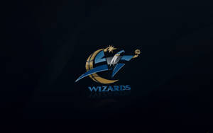 Washington Wizards Emblem In Blue Wallpaper