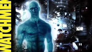 Watchmen Doctor Manhattan Poster Wallpaper