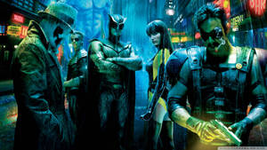 Watchmen Film Doctor Manhattan Poster Wallpaper
