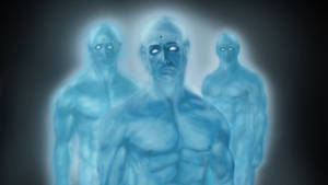 Watchmen Three Manhattans Wallpaper