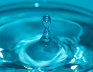 Water Droplet Splash Wallpaper
