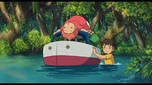 Water Forest Ponyo Wallpaper