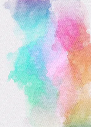 Watercolor Mix Color Wallpaper
