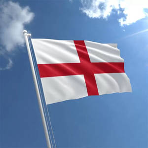 Waving England Flag Wallpaper