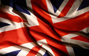 Wavy United Kingdom Flag Wallpaper