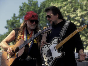 Waylon Jennings And Willie Nelson Wallpaper