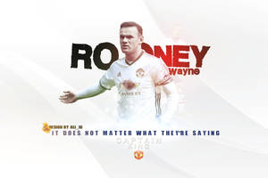 Wayne Rooney Captain King Wallpaper