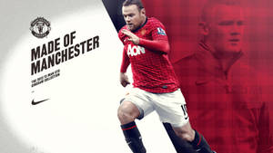 Wayne Rooney Of Manchester Wallpaper