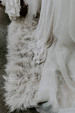 Wedding Aesthetic Gown Wallpaper