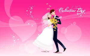 Wedding Aesthetic Pink Theme Wallpaper