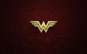 Weezer W Logoon Red Background Wallpaper