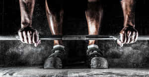 Weightlifting Preparation Gripand Stance Wallpaper