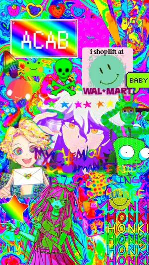 Download free Weirdcore Anime Characters Wallpaper - MrWallpaper.com